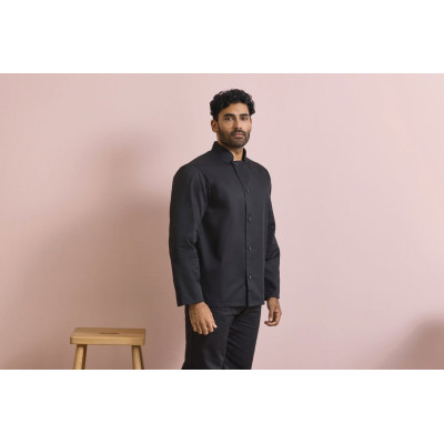 ‘Essential’ long-sleeved chef’s jacket.